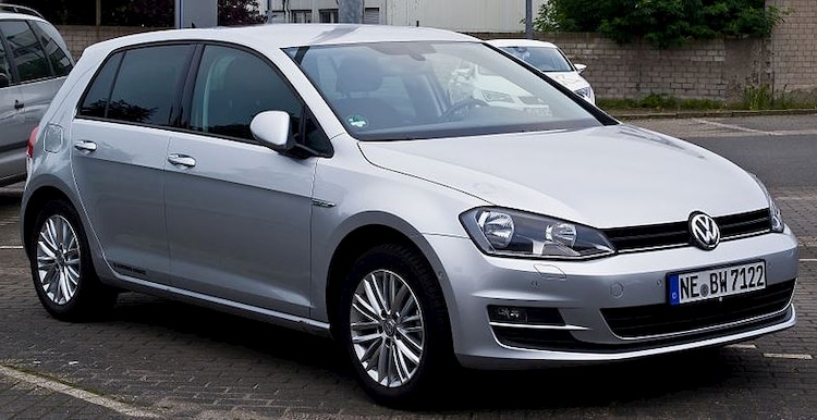 Segmentos de coches: Volkswagen Golf.
