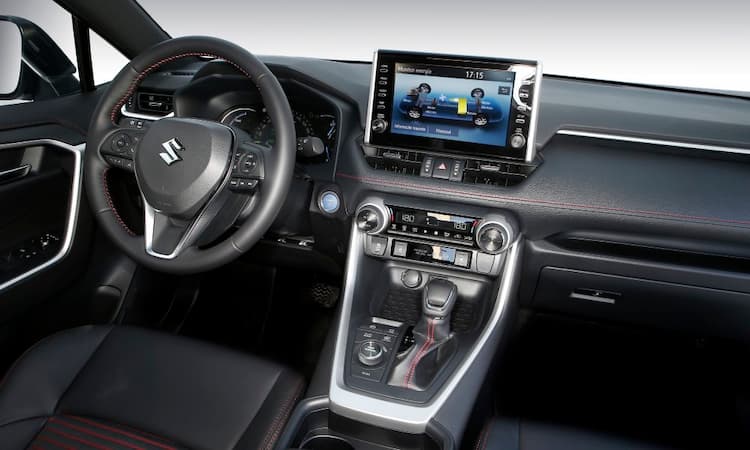 Interior Suzuki Across 2021 híbrido enchufable