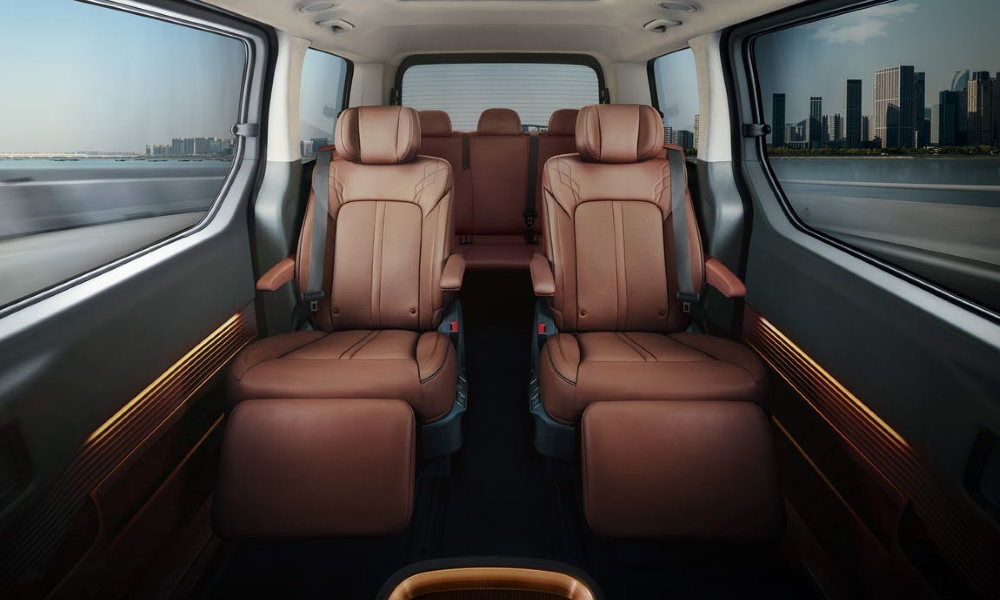 Hyundai Staria configuración asientos - Fuente: revista Motor Mundial