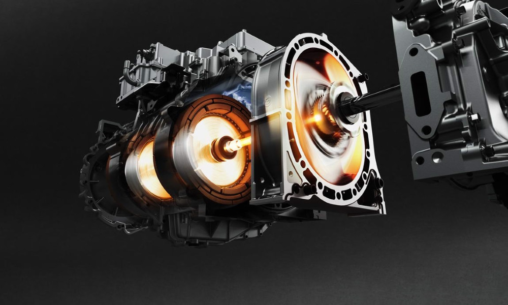 Motor rotativo Mazda MX-30 e-Skyactiv R-EV - Fuente: revista Motor Mundial