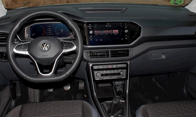 Volkswagen T-Cross interior.