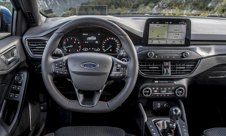 Interior del nuevo Ford Focus.