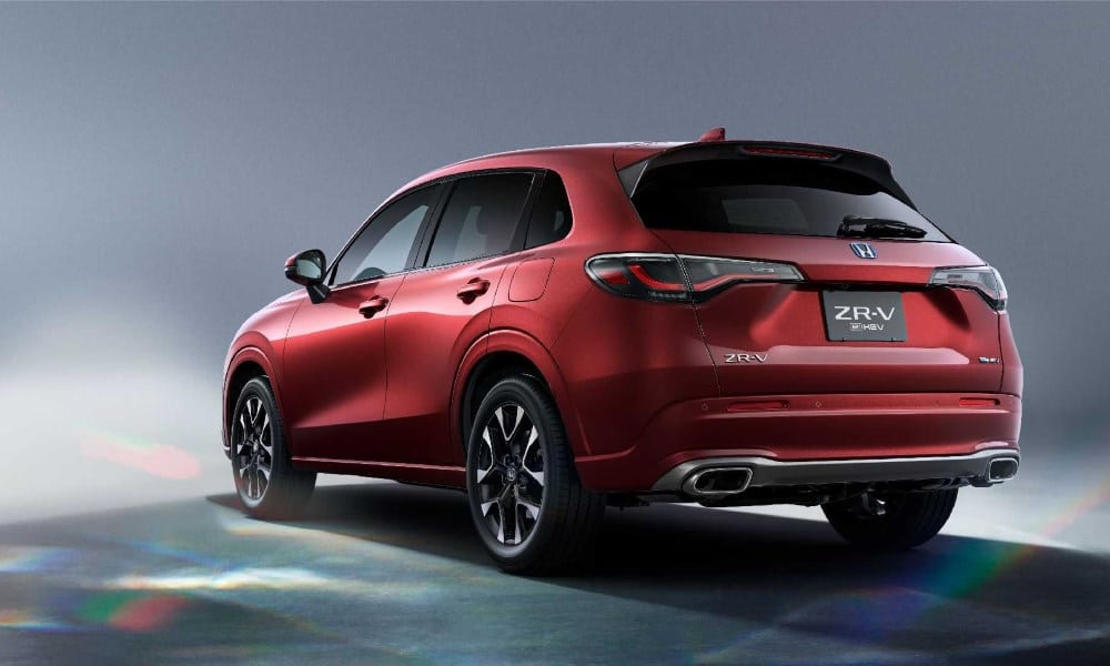 Honda ZR-V 2023 trasera 3/4 - Fuente: revista Motor Mundial