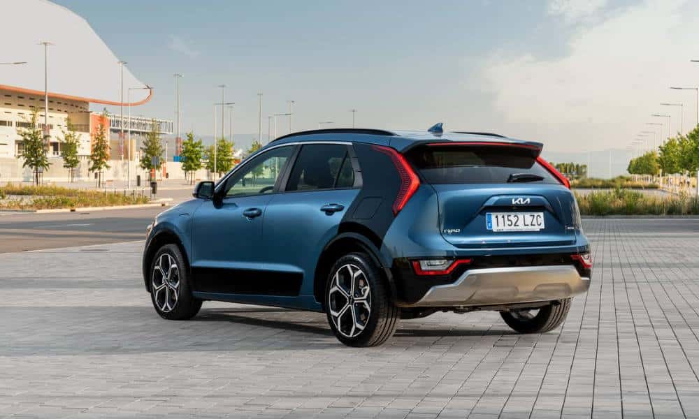 Kia Niro ¾ trasera - Fuente: revista Motor Mundial