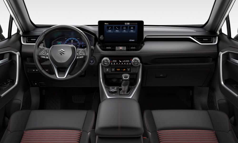Suzuki Across 2023 salpicadero - Fuente: revista Motor Mundial