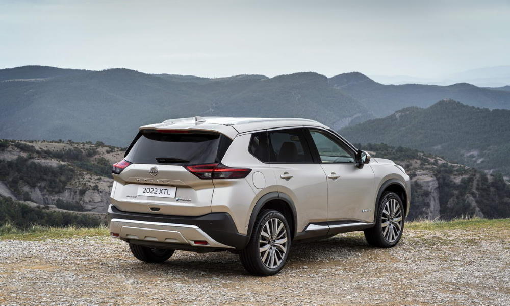 Nissan X-Trail 2023 ¾ trasera - Fuente: revista Motor Mundial