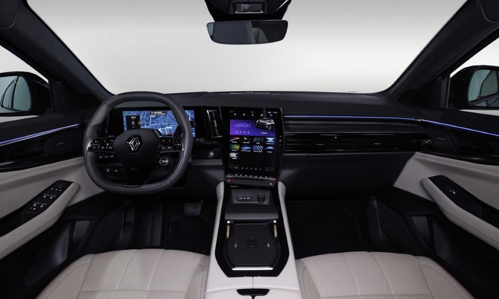 Renault Espace E-Tech Full Hybrid 2023 interior - Fuente: revista Motor Mundial