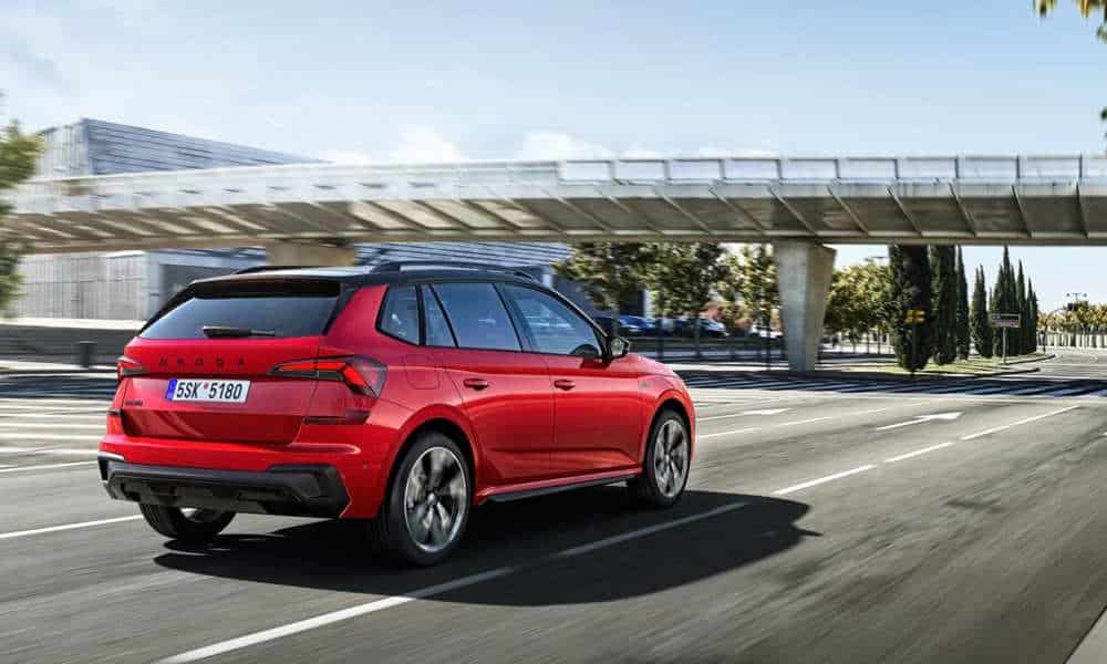 Skoda Kamiq 2024 ¾ trasera - Fuente: revista Motor Mundial