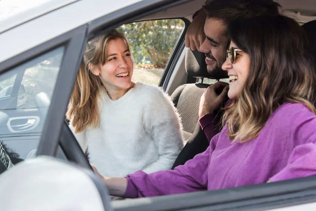 compartir coche de camino al trabajo