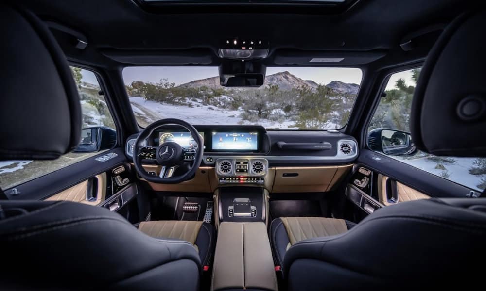 Mercedes-Benz Clase G 2024 salpicadero - Fuente: revista Motor Mundial
