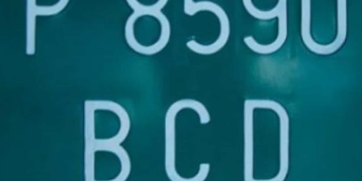 matrículas verdes DGT 6