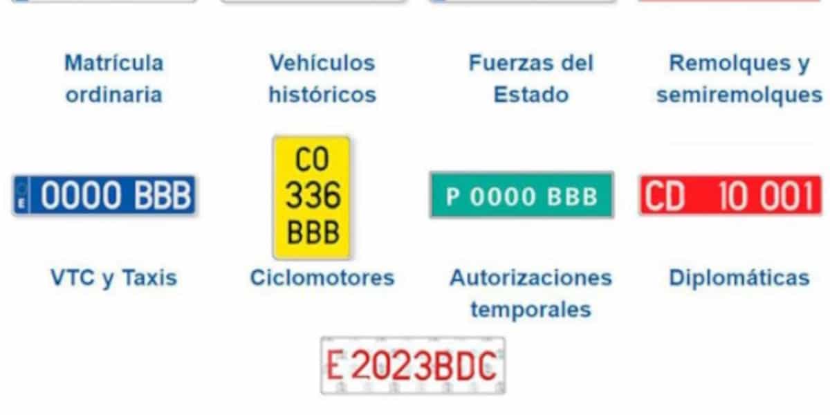 matrículas verdes DGT 4