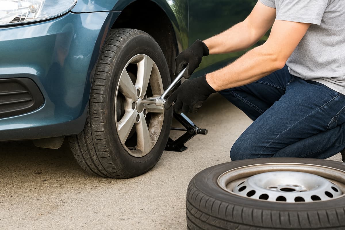 cambiar rueda coche 1