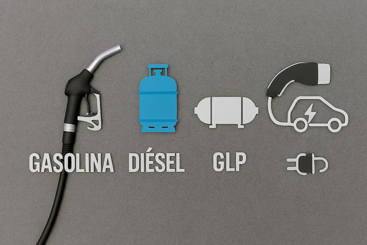 tipos de combustible