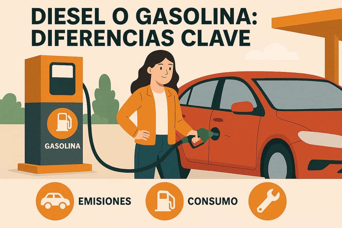 diferencias entre coche diésel y gasolina 1