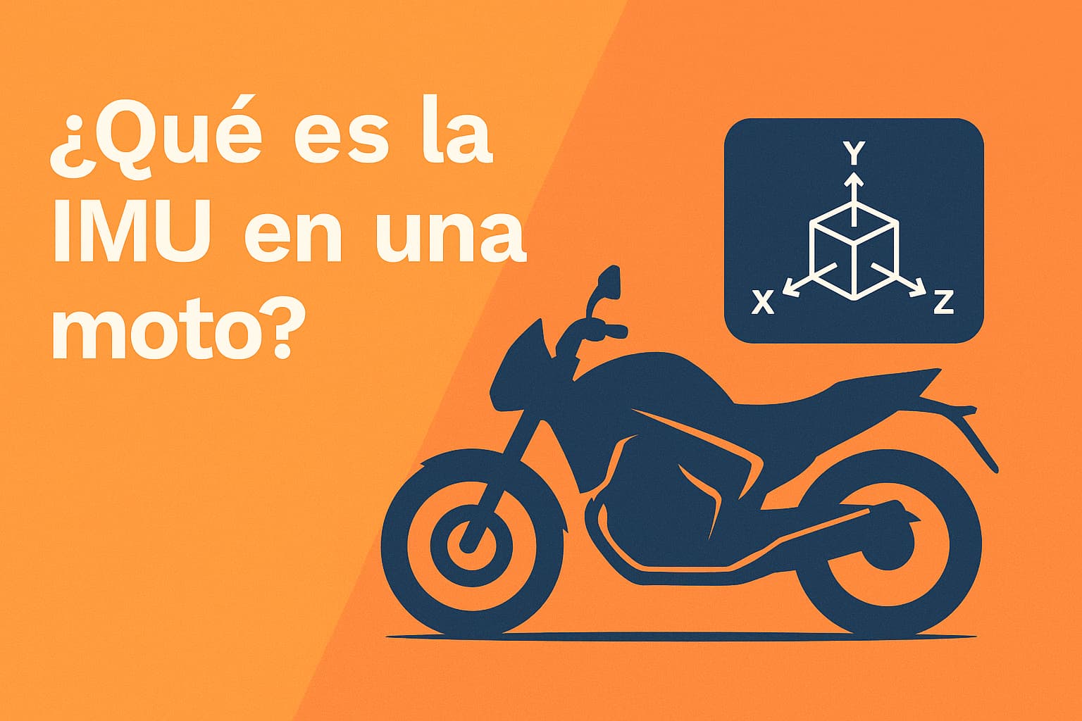 IMU de una moto